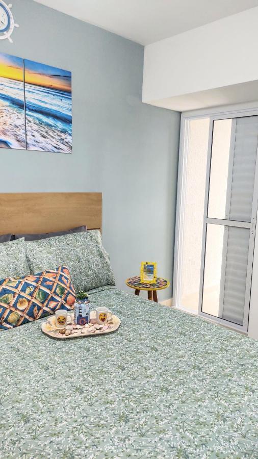 Apto Centro Ubatuba Com Varanda Gourmet, Suite E Piscina Exterior foto