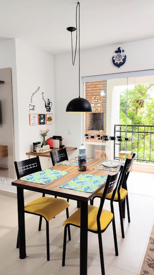 Apto Centro Ubatuba Com Varanda Gourmet, Suite E Piscina Exterior foto