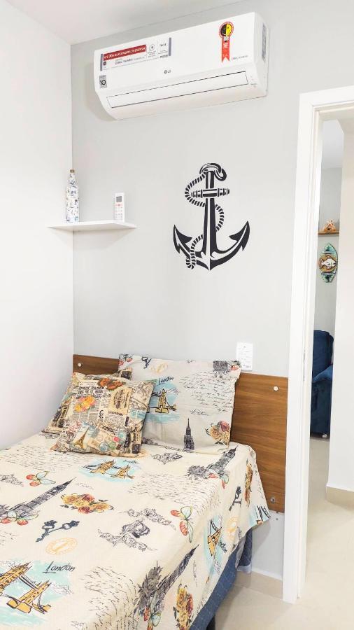Apto Centro Ubatuba Com Varanda Gourmet, Suite E Piscina Exterior foto