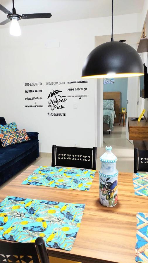 Apto Centro Ubatuba Com Varanda Gourmet, Suite E Piscina Exterior foto