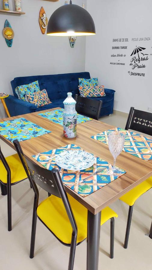 Apto Centro Ubatuba Com Varanda Gourmet, Suite E Piscina Exterior foto